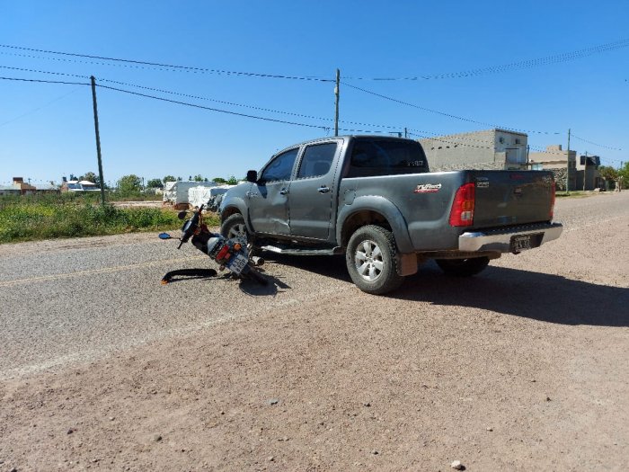 Motociclista grave al accidentarse en San Cristóbal