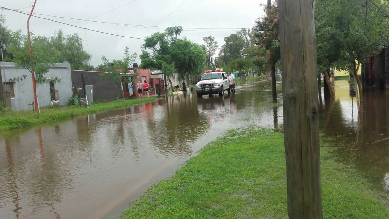 Aumenta la cantidad de evacuados en Porteña
