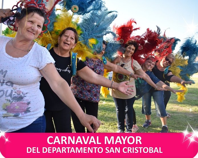 Suardi será sede de la 1° edición del Carnaval del Adulto Mayor