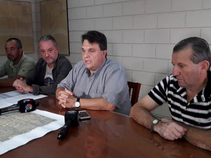 Buscan apoyo de los productores para el acceso pavimentado a San Pedro