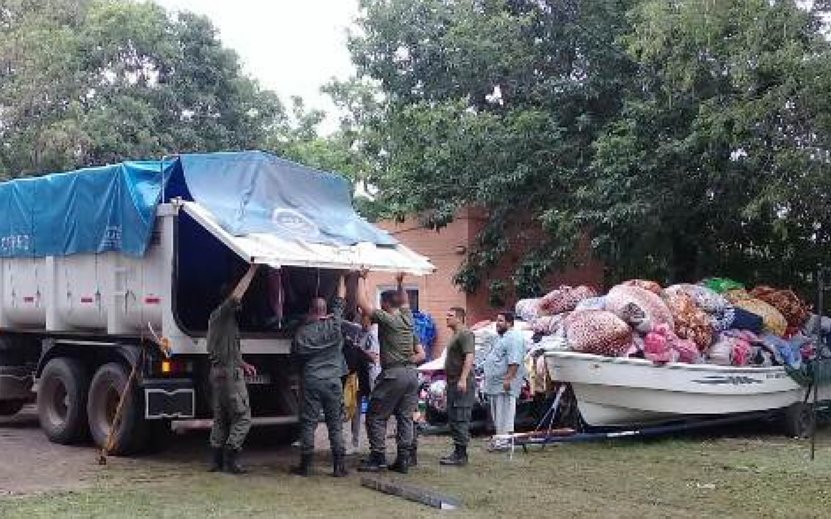 La Municipalidad de Ceres recibió mercadería incautada por Gendarmería