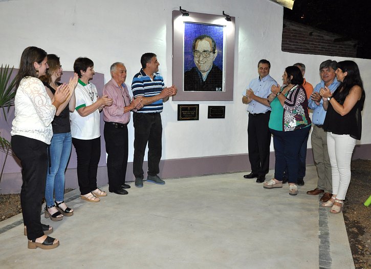 Brinkmann: Inauguraron la Plazoleta 