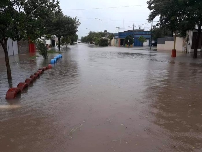 Las lluvias también dejaron a Tostado bajo agua