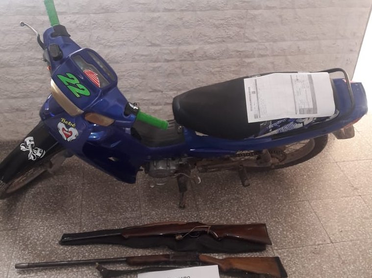 San Cristóbal: Detenido por robar armas y una moto