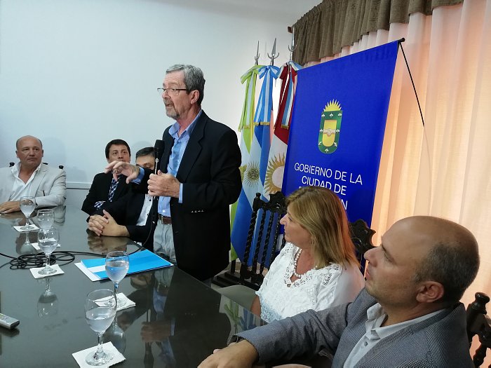 Importante aporte para el Parque Industrial Regional del Noreste Cordobés