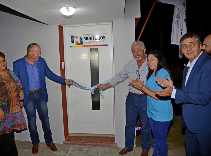 Morteros: Inauguraron la nueva sede del CAPS Jorge Newbery