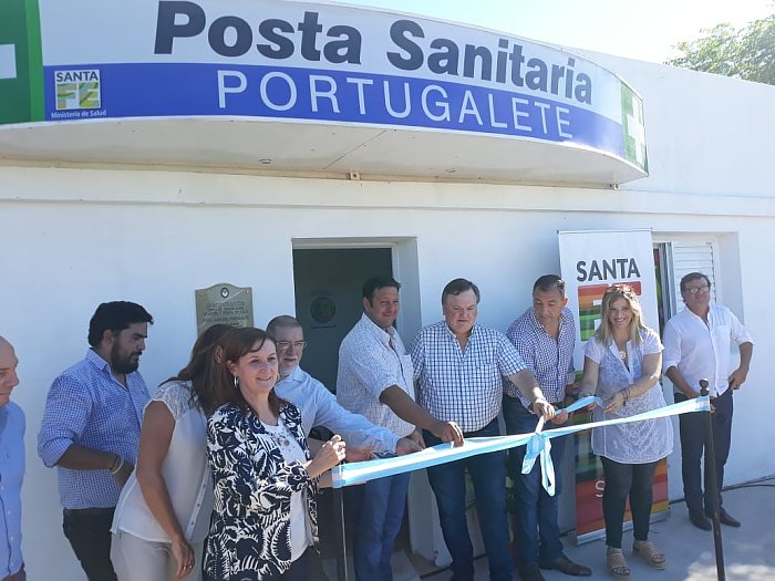 Inauguraron una posta sanitaria en Portugalete