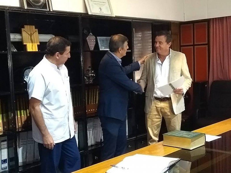 Morteros: El Dr. Aubone asumió como nuevo Secretario de Salud
