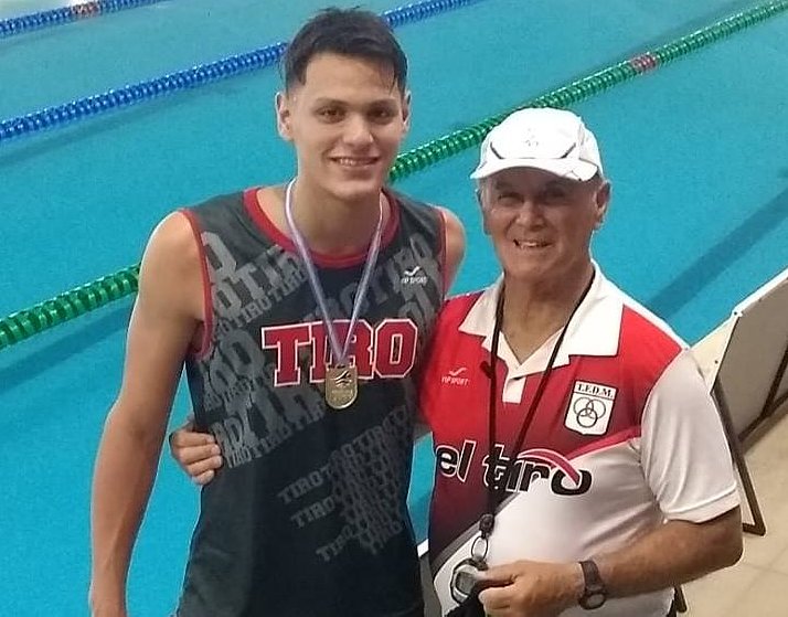Dante Nicola Rho logró dos oros y clasificó al Sudamericano 