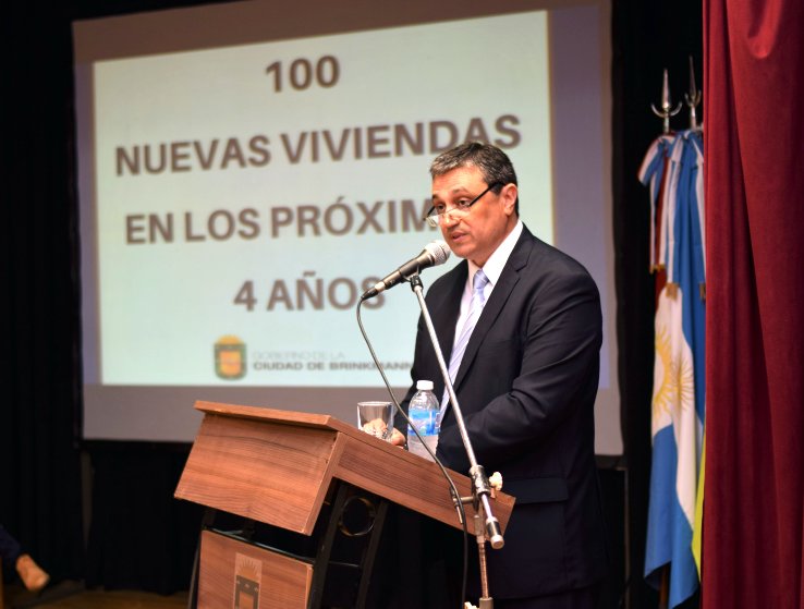 Tévez abrió las sesiones del Concejo Deliberante de Brinkmann