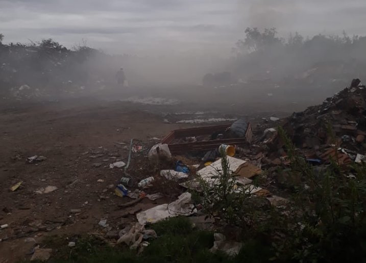 Preocupa la proximidad del basural a la zona urbana de Suardi