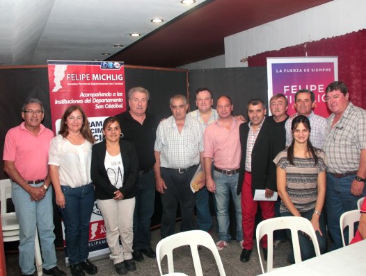 Michlig entregó 100 mil pesos a instituciones de Hersilia