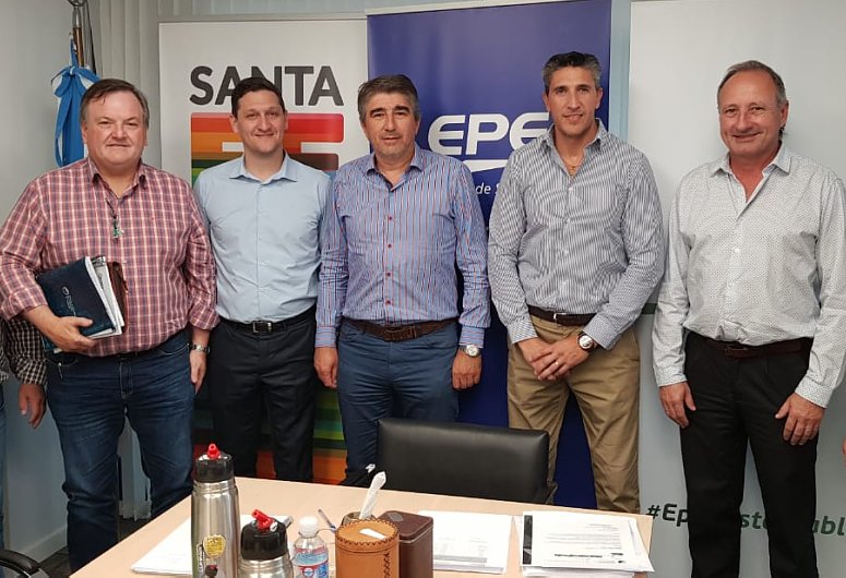 El Senador Michlig se entrevistó con el directorio de la EPE
