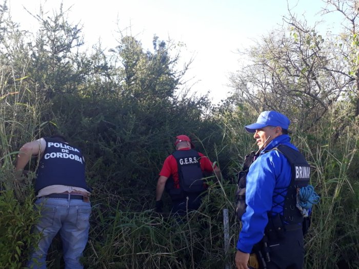 Balnearia: Encontraron elementos robados en un monte