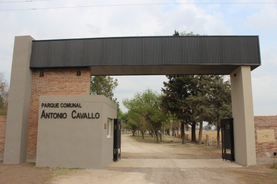 Boscarol anunció que se ampliará una hectárea el Parque Comunal