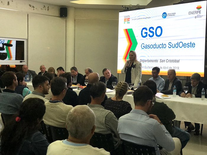Presentaron el Proyecto para la construcción del Gasoducto del Sudoeste
