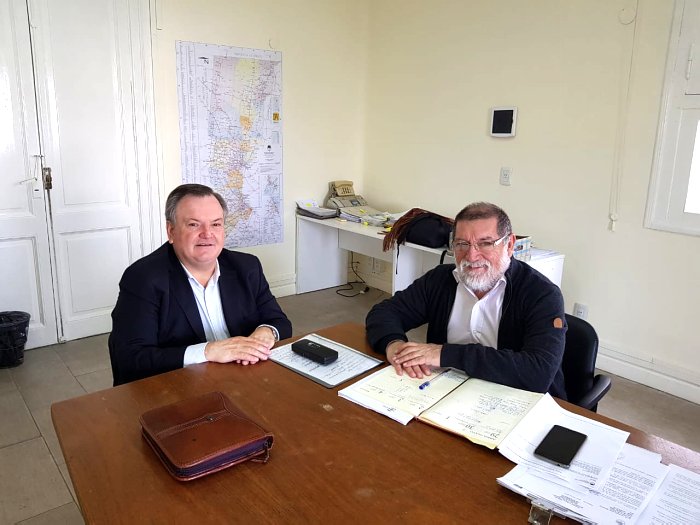 Michlig se reunió con funcionarios del Ministerio de Salud