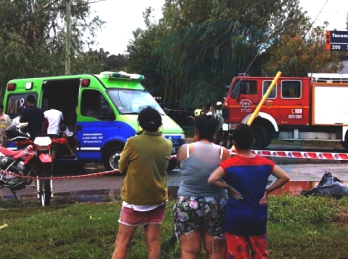 Esperanza: Un niño murió ahogado como consecuencia del temporal
