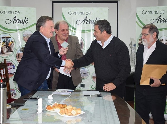 Siguen avanzando en la puesta en valor del Hospital de Arrufó