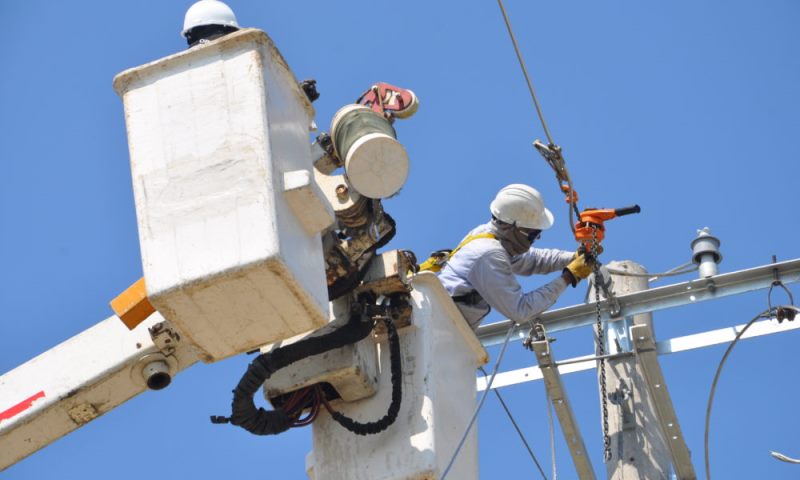Eusebia: un operario trabajaba en altura y recibió una descarga eléctrica