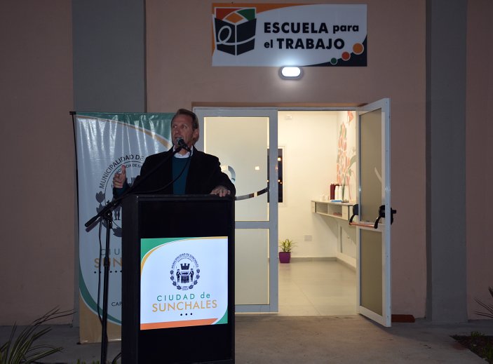 Sunchales: Se inauguró la Escuela para el Trabajo