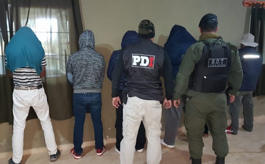 Detuvieron a una banda dedicada al abigeato en Villa Saralegui