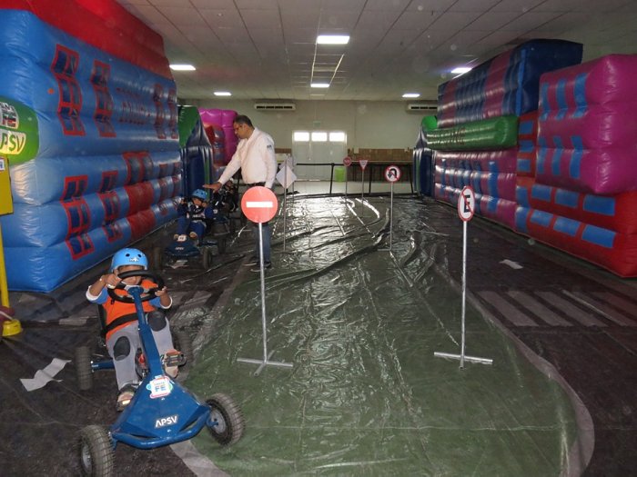 Llegó a Suardi el circuito de educación vial