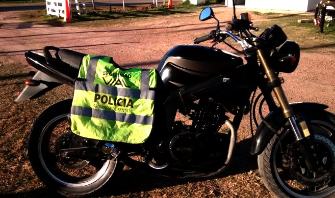 Secuestran una moto en un control policial en San Guillermo
