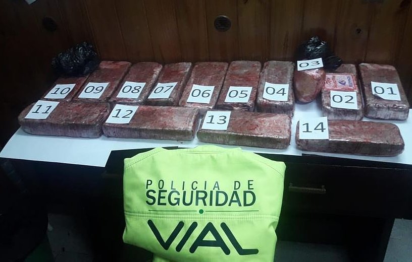 Secuestraron importante cantidad de marihuana en Elisa