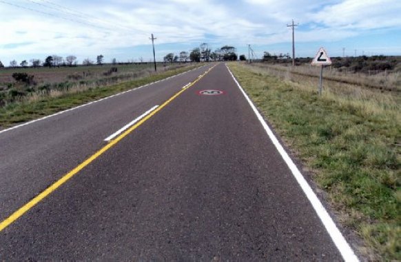 Finalizan la pavimentación de la ruta 80 entre Humberto y Soutomayor