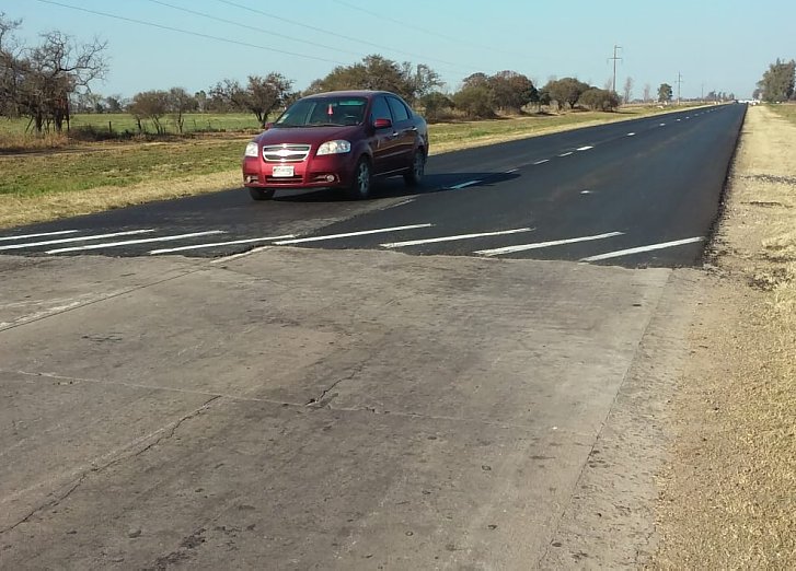 Está próxima a finalizar la reparación de la ruta 1 entre Freyre y San Francisco
