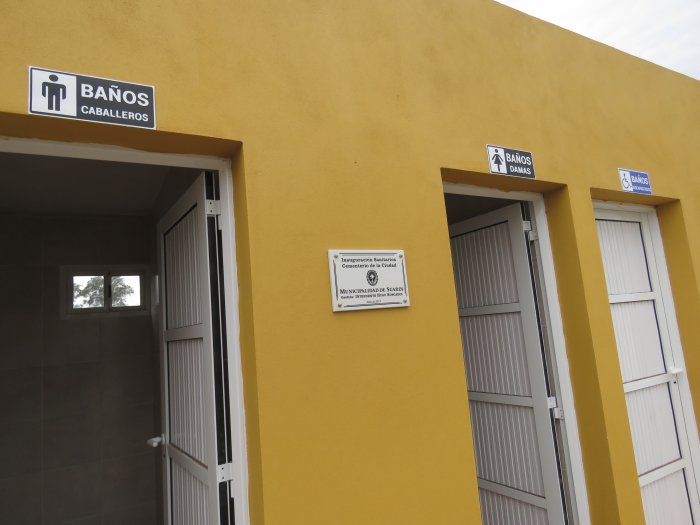 Habilitaron sanitarios en el cementerio de Suardi