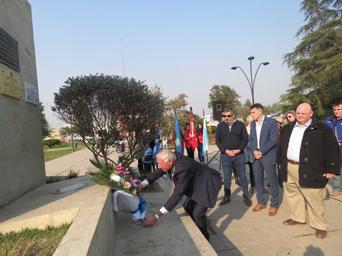 Suardi recordó la figura y la gesta del Gral. San Martín 
