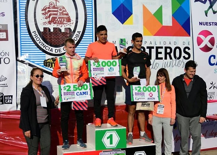 Púa y Ponce se quedaron con la Maratón de Morteros