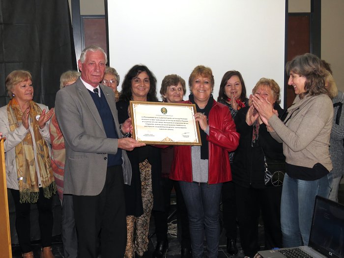 Reconocieron al Concejo de Adultos Mayores de Suardi