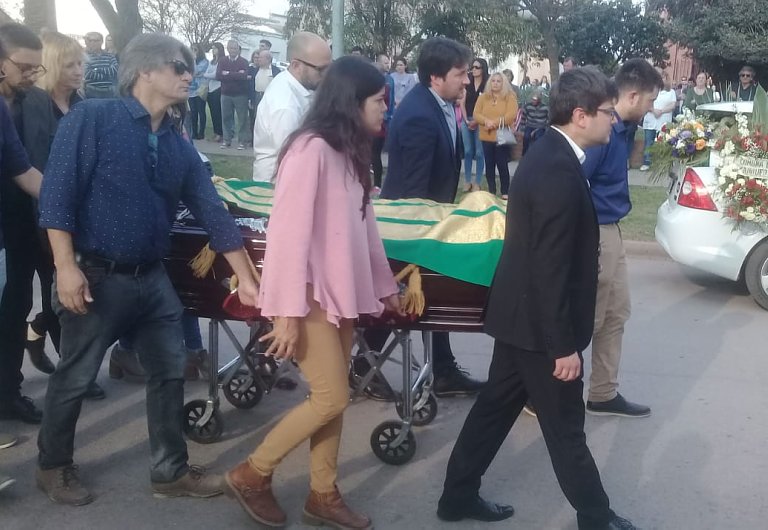 San Guillermo: Multitudinaria despedida al Intendente Daniel Martina
