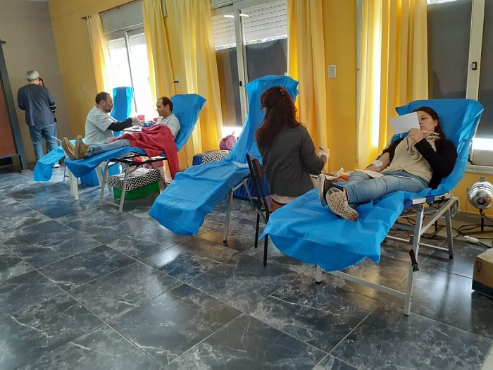 Suardi: El CUDAIO concretó una nueva colecta de sangre
