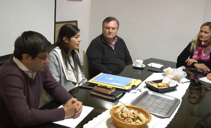 San Guillermo: La Mesa de Diálogo se reunió con el Senador Michlig
