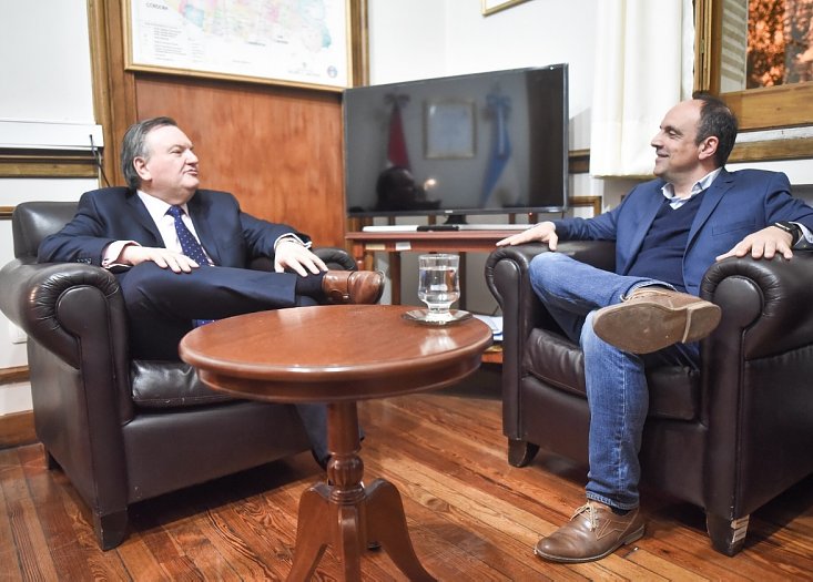 Michlig y Corral acercaron posiciones de cara al futuro de la UCR