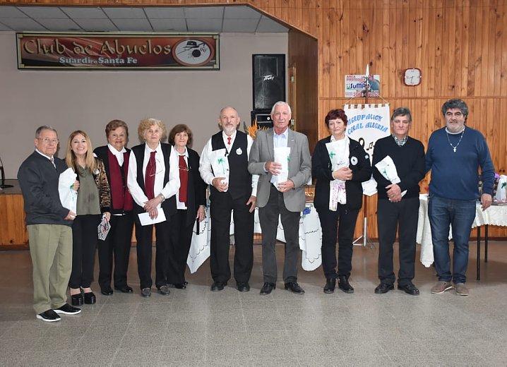 Coro Alegría de Suardi festejó un nuevo aniversario