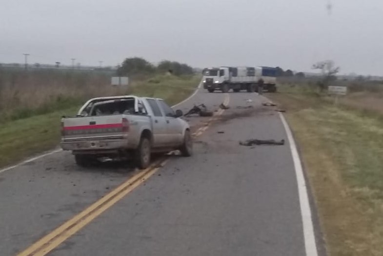 Un hombre murió en un accidente en ruta 13