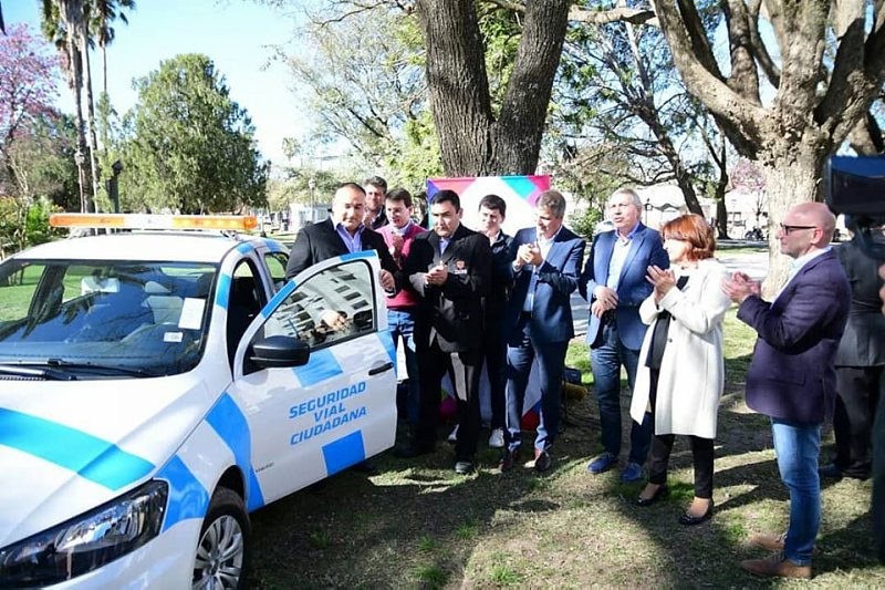 Morteros recibió un nuevo móvil para seguridad ciudadana