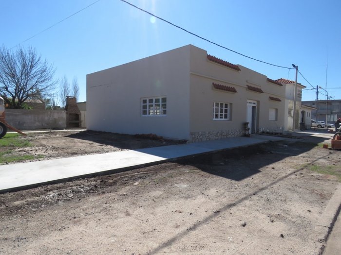 Suardi: Avanza la obra de puesta en valor de la ex estación YPF