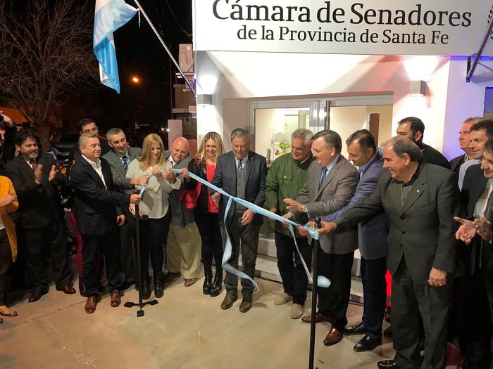 Inauguraron la Casa del Senado del Depto. San Cristóbal