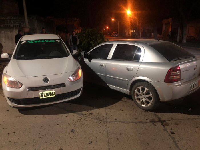Accidente de tránsito y moto robada en Brinkmann
