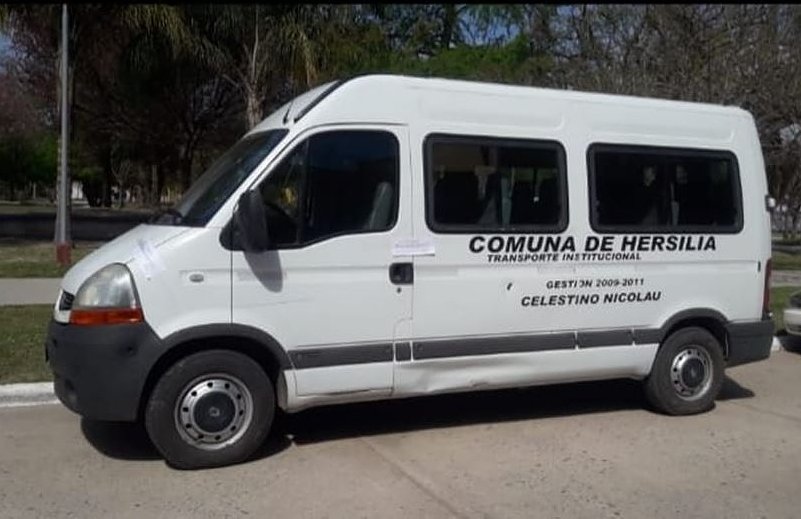 Vehículo de la Comuna de Hersilia no tenía RTV