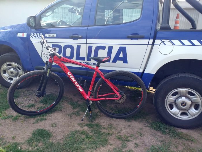 Brinkmann: Recuperaron una bicicleta y moto robadas