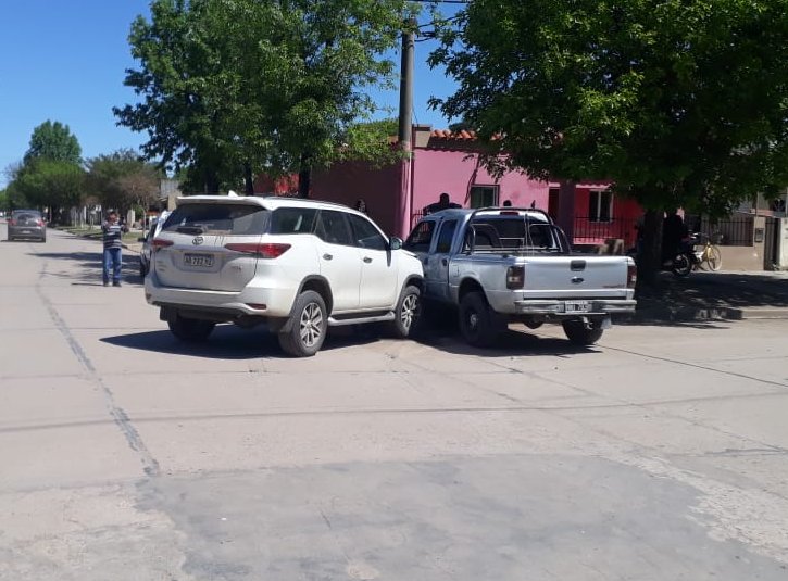 Brinkmann: Daños materiales en un choque de camionetas