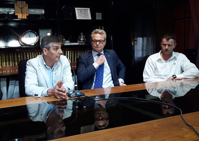 Anunciaron la mejora de la iluminación en Col. 10 de Julio