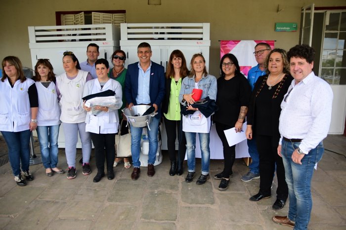 Morteros: El municipio entregó elementos para comedores Paicor